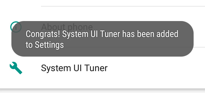Show Android Battery Percentage
